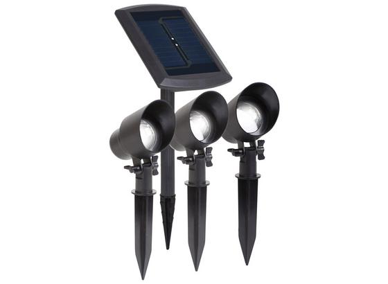 Duracell Solar Gartenspotset Gl009bp3Du - Schwarz, MODERN, Kunststoff (12/32,3/12cm) Duracell Solar Gartenspotset Gl009bp3Du - Schwarz, MODERN, Kunststoff (12/32,3/12cm)