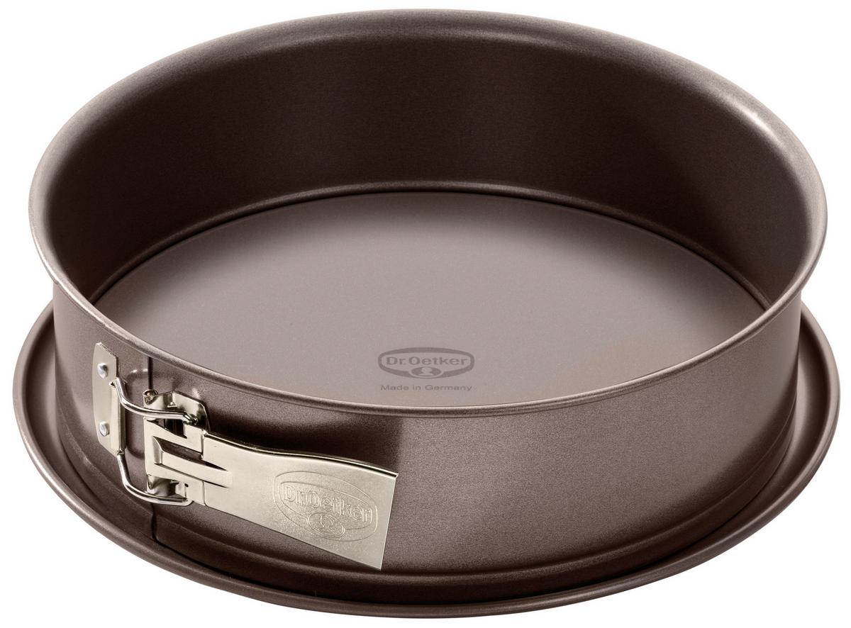 Springform Mb Rund D/H: ca. 24/8 cm Stahl - Braun, Metall (24/8cm) - Dr.Oetker