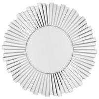 Wandspiegel Amor 1110 Silber - Silberfarben, Basics, Glas/Metall (80/80/1,6cm) - Kayoom