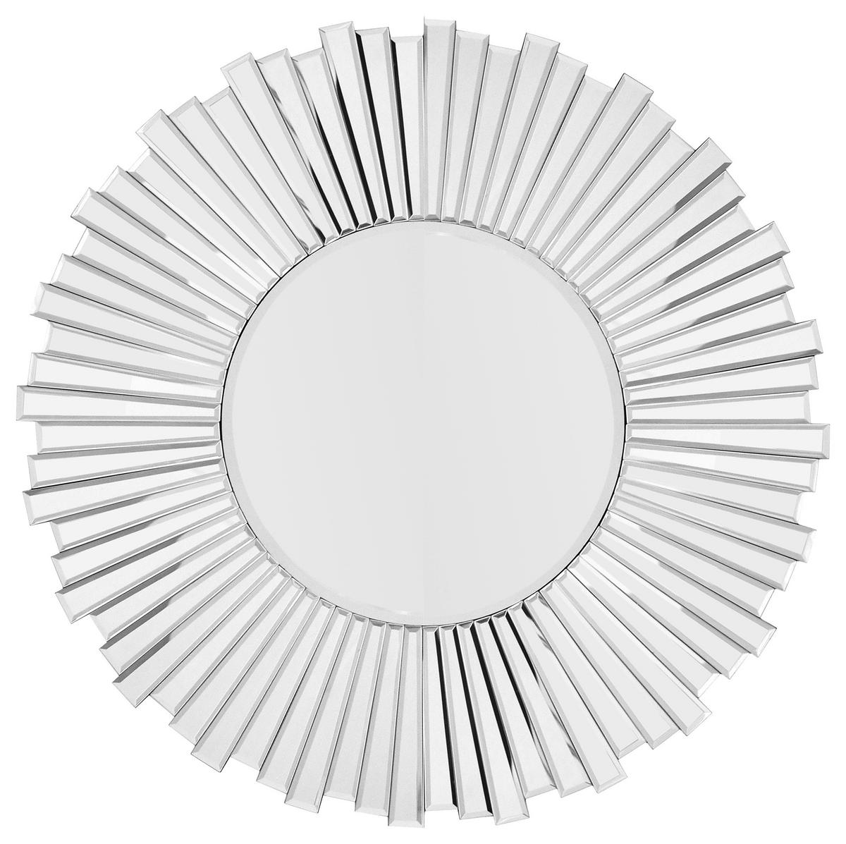 Wandspiegel Amor 1110 Silber - Silberfarben, Basics, Glas/Metall (80/80/1,6cm) - Kayoom