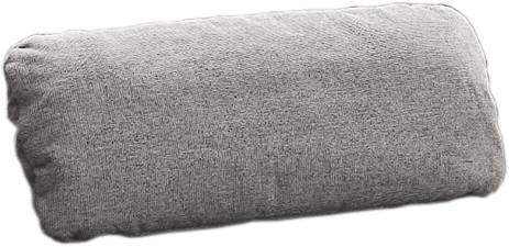 Malý bedrový vankúš SORENA, svetlosivá ženilka, 58x25 cm - svetlosivá, Modern, textil (58/25cm) - Premium Living