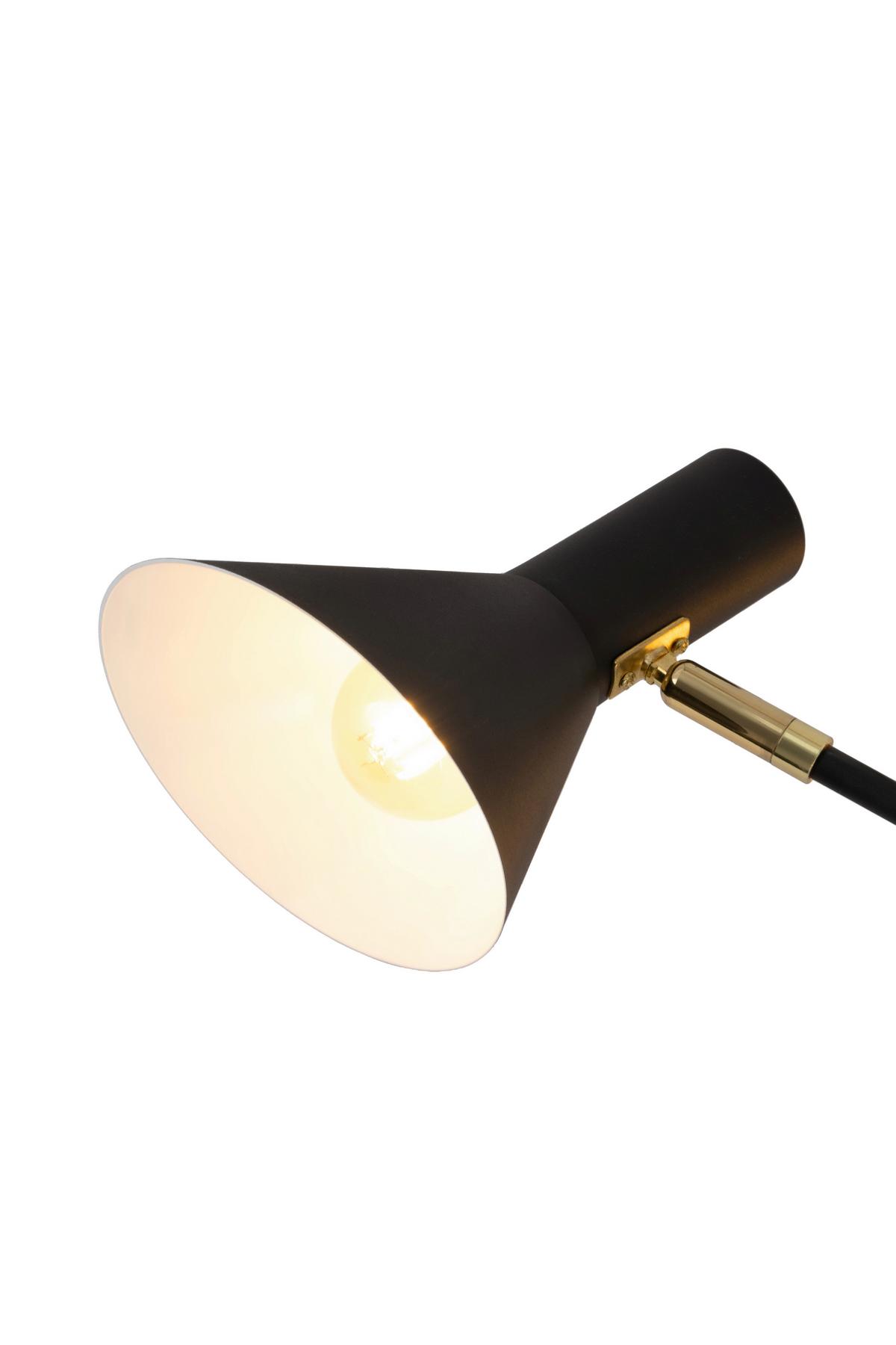 Deckenleuchte, E14 Sinn - Schwarz, KONVENTIONELL, Metall (123/83/40.5cm)