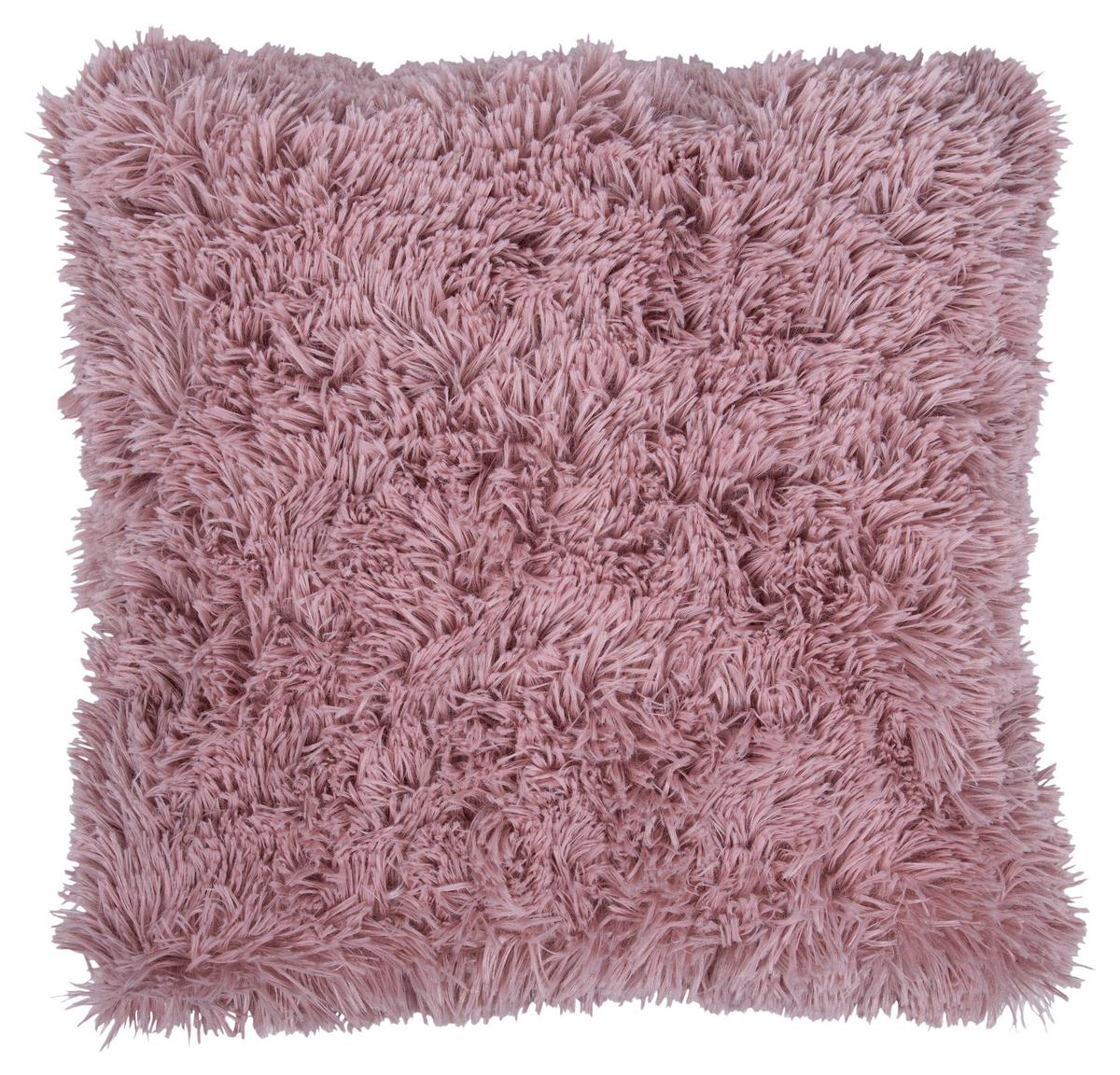 Zierkissen Carina 45x45 cm Textil Rosa - Rosa, MODERN, Textil (45/45cm) - Luca Bessoni