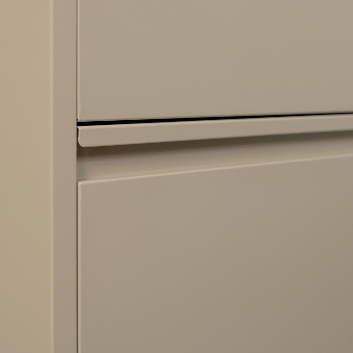 Schuhkipper Sabine Sandfarben B: 66 Cm - Sandfarben, Design, Metall (66/103/16cm) - Livetastic