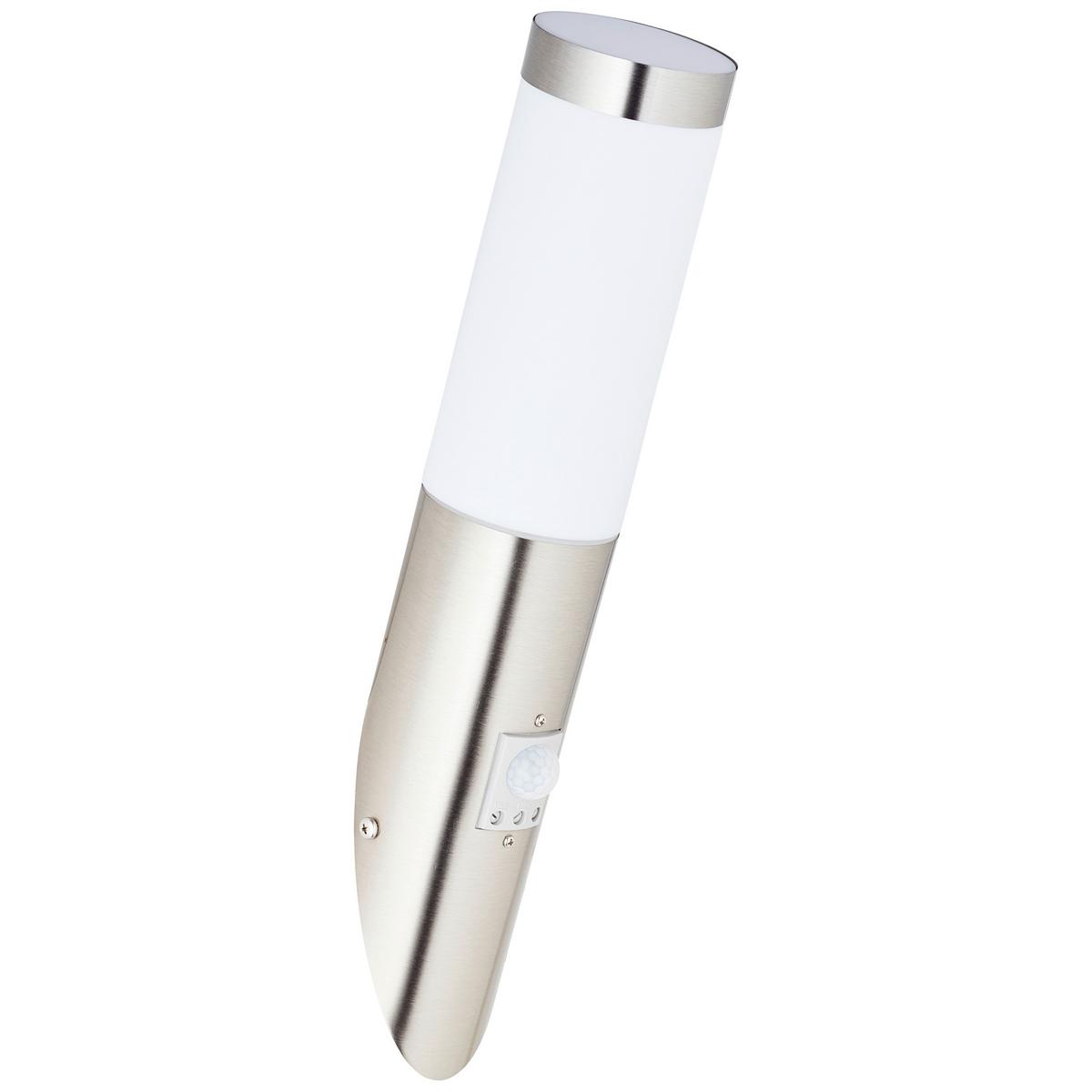 Außenwandleuchte 43697/82 Chorus - Edelstahlfarben, KONVENTIONELL, Kunststoff/Metall (7,5/40cm) - Brilliant