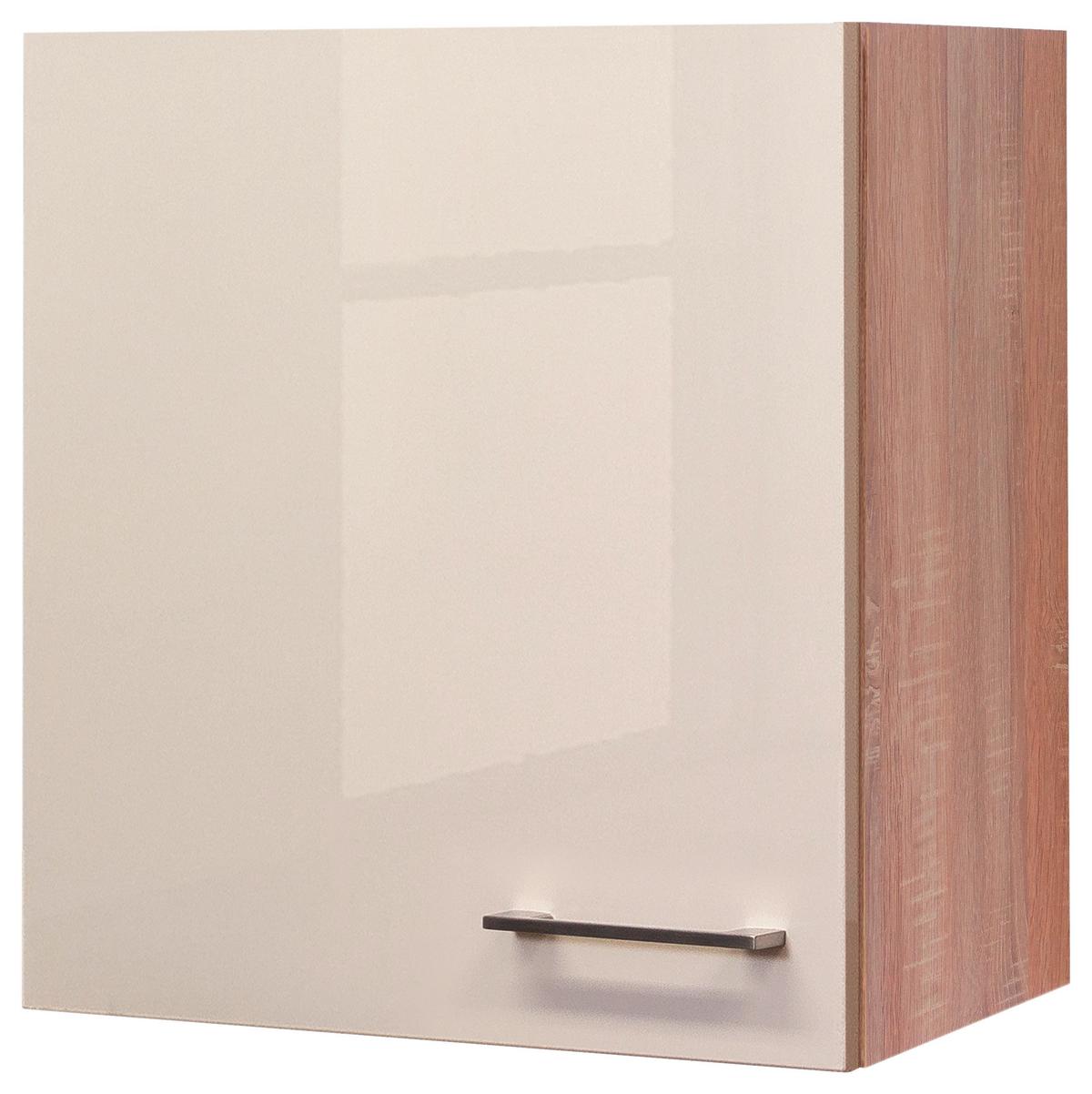 Küchenoberschrank Nepal 50 cm Kaschmir/Eiche 1 Drehtür - Kaschmir/Sonoma Eiche, MODERN, Holzwerkstoff (50/54,8/32cm) - FlexWell