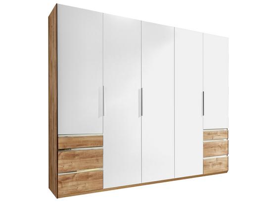 Drehtürenschrank mit Laden 250cm Level 36a, Weiß/Eiche - Eichefarben/Weiß, MODERN, Holzwerkstoff (250/216/58cm) Drehtürenschrank mit Laden 250cm Level 36a, Weiß/Eiche - Eichefarben/Weiß, MODERN, Holzwerkstoff (250/216/58cm)