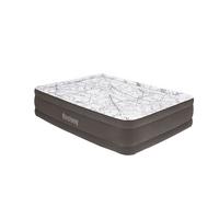 Luftbetten Foamtop Comfort Queen 203x152x46 Cm Bis 300kg - Weiß/Grau, KONVENTIONELL, Kunststoff/Metall (203/152/46cm) - Bestway