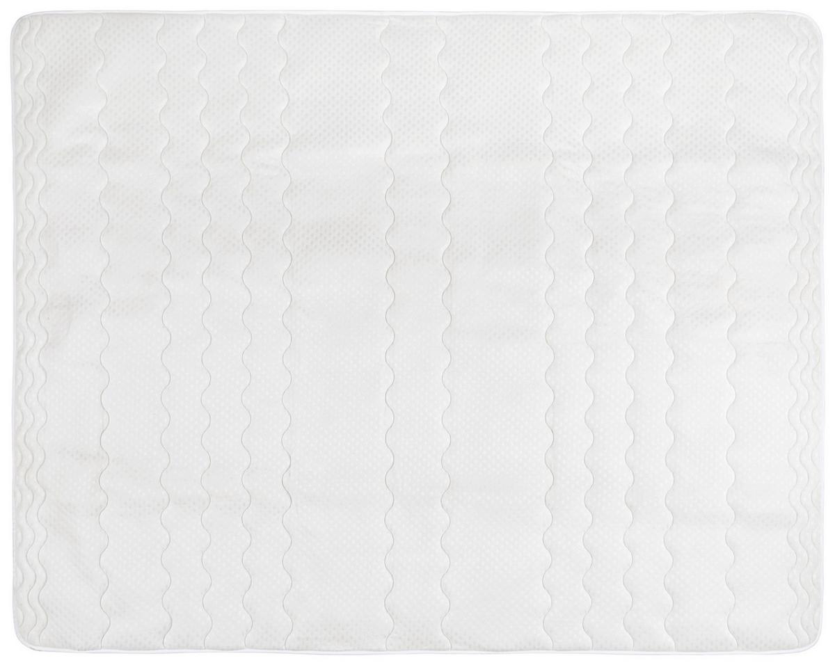 PODLOŽKA/CHRÁNIČ MATRACE Visco, 180/200cm, bílá - bílá, textil (180/200cm) - Nadana