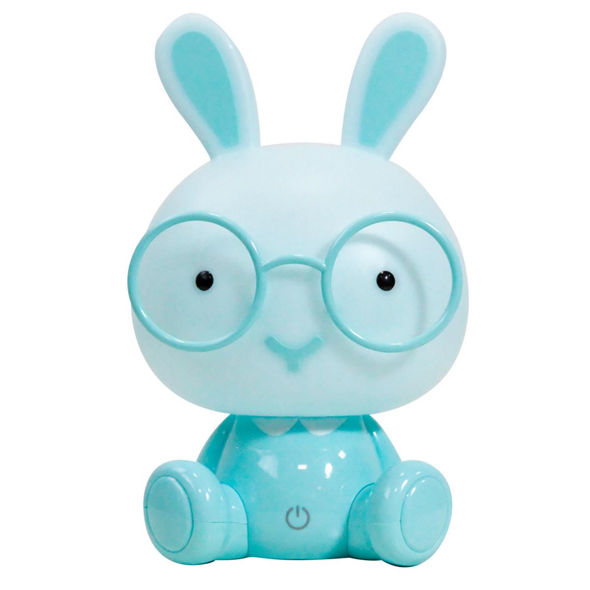 Kindertischleuchte 071/Lc - Hellblau, Basics, Kunststoff (14/14/22cm)
