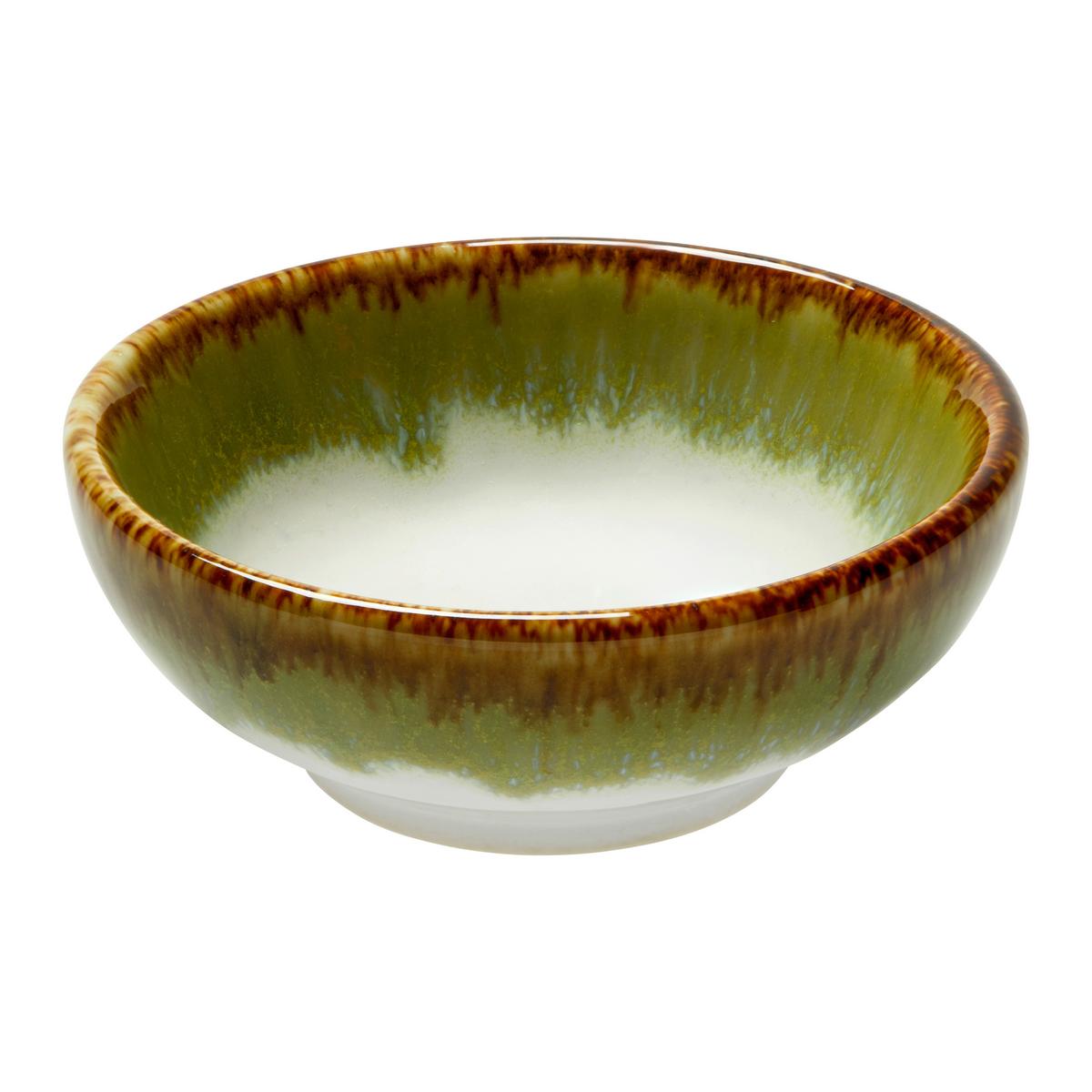 Miska na omáčku CASCADE - zelená, Moderní, keramika (8/3cm) - Creatable