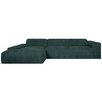ECKSOFA Hannah Grün 170x343 cm - Schwarz/Grün, Design, Textil (170/343cm) - MID.YOU