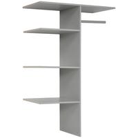 Inneneinteilung Wäscheeinteilung Fresh - Grau, MODERN, Holzwerkstoff (96/150/50cm) - MID.YOU