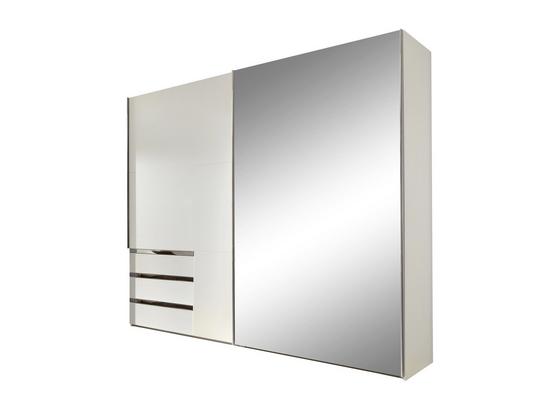 Schwebetürenschrank Level 36a 250cm Weiß - Weiß, MODERN, Holzwerkstoff (250/216/65cm) Schwebetürenschrank Level 36a 250cm Weiß - Weiß, MODERN, Holzwerkstoff (250/216/65cm)