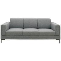 3-Sitzer-Sofa Looks Vii - Silberfarben/Schwarz, Design, Textil (210/82/90cm) - LOOKS by W.Joop