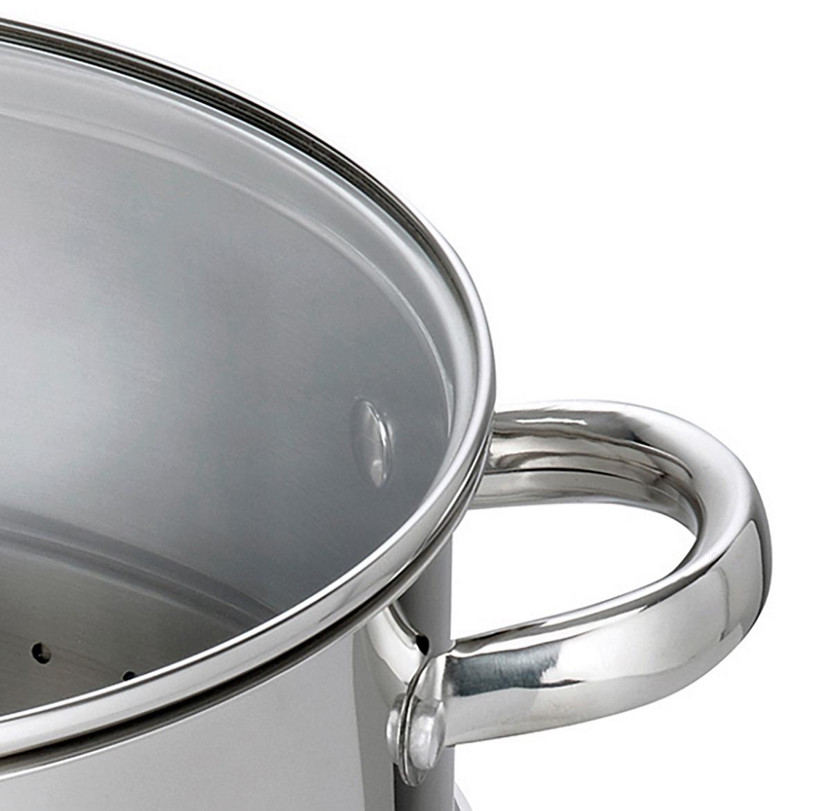 Dampfentsafter Galactica 22026 - Edelstahlfarben, Basics, Metall (8l)
