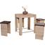 Esstisch Hans 100cm San Remo Hell Dekor - KONVENTIONELL, Holz/Holzwerkstoff (100/105/70cm) Esstisch Hans 100cm San Remo Hell Dekor - KONVENTIONELL, Holz/Holzwerkstoff (100/105/70cm)