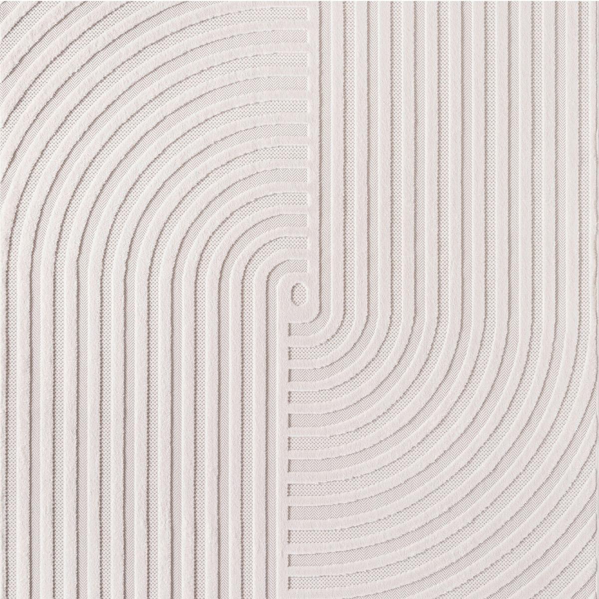 Flachwebteppich, Creme Doha - Creme, Basics, Textil (80/150cm)