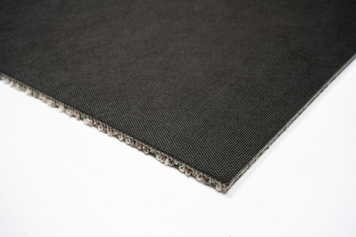 Teppichfliese Graubraun Ambition 50x50 Cm Florhöhe 3mm - Graubraun, Basics, Textil (50/50cm)