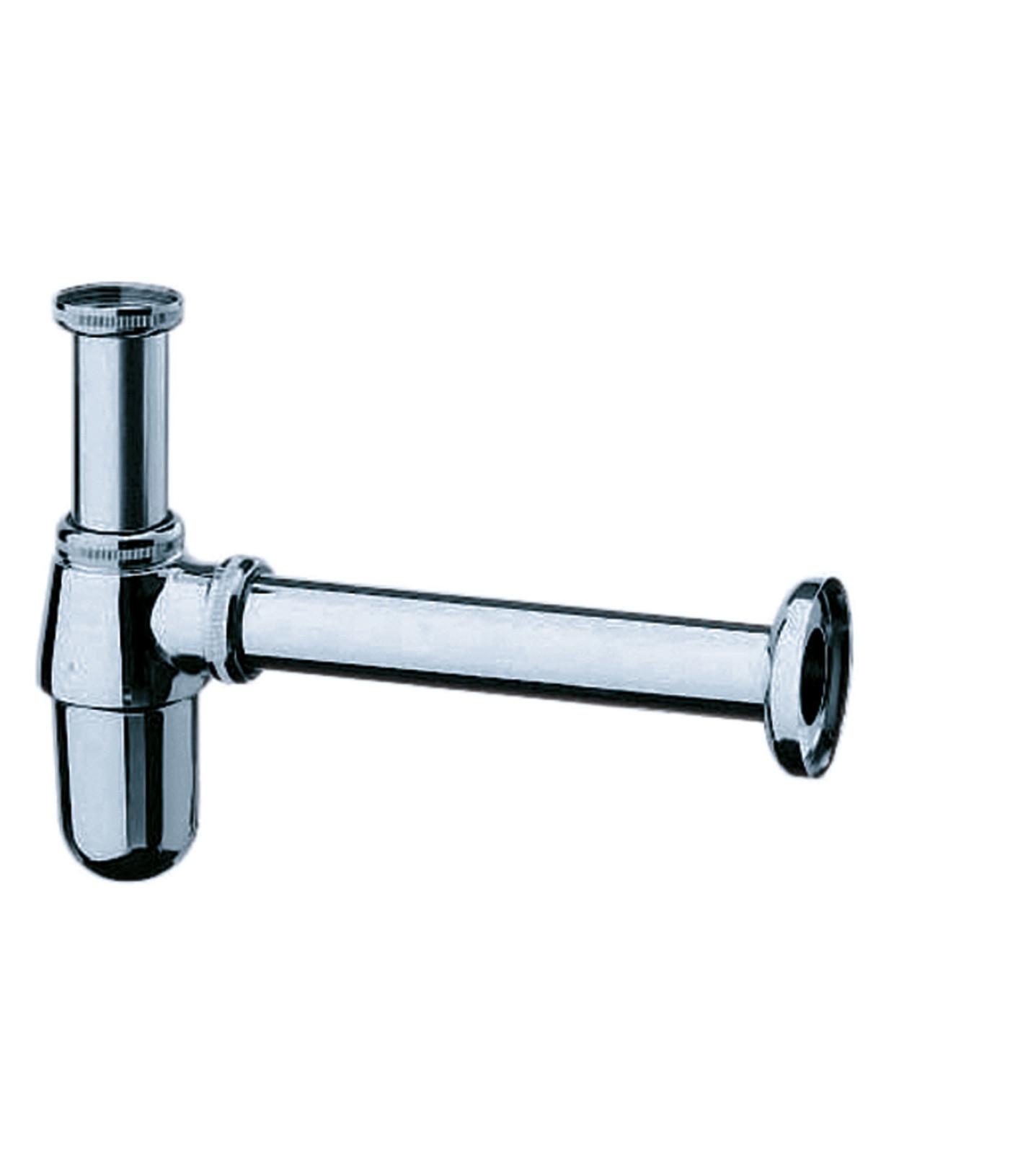 Siphon Hansgrohe Dn32 BxHxT 6,5x19,5x24,3 cm Metall - Chromfarben, Basics (6,5/19,5/24,3cm) - Hansgrohe