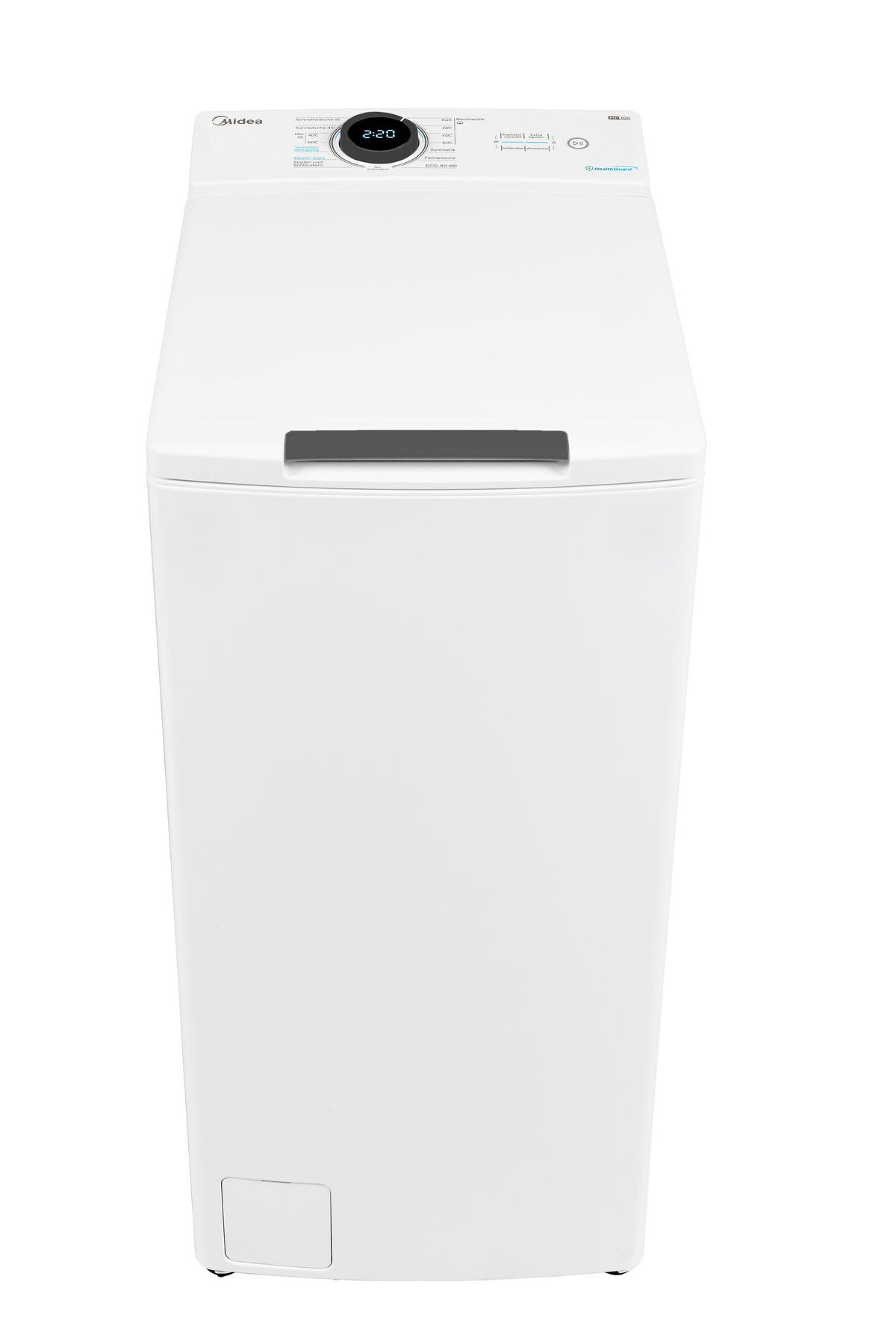 Waschmaschine Mf100t80b-13a - Weiß, Basics, Kunststoff/Metall (40/87,5/61cm) - Midea