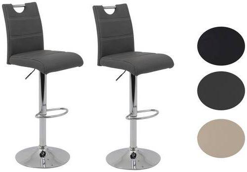 Barhocker-Set in Grau