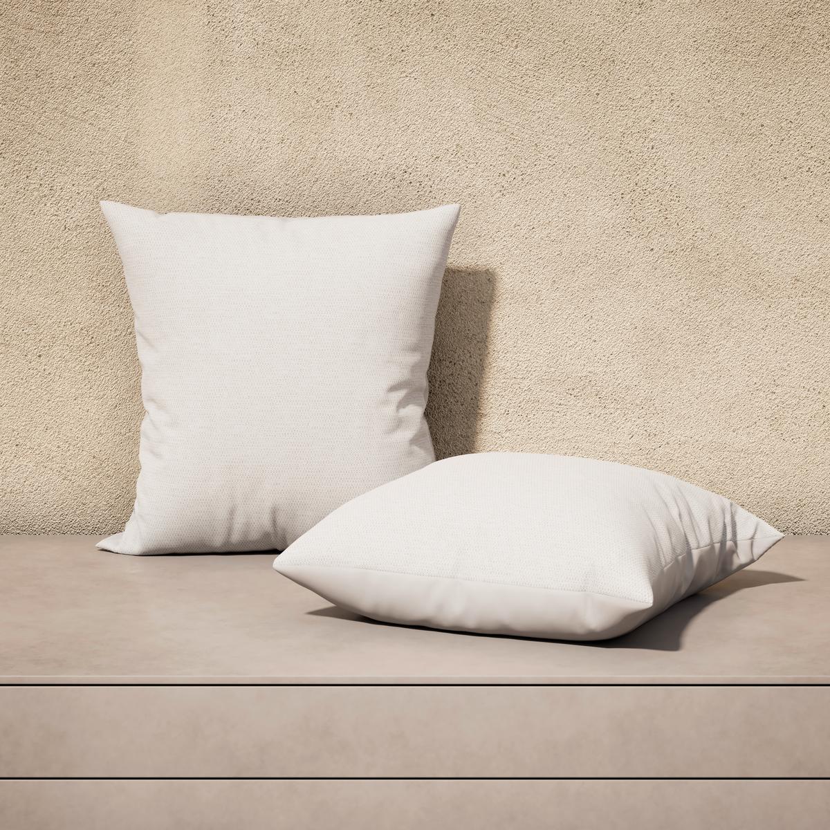 VONKAJŠÍ VANKÚŠ DIVINA - krémová, Modern, textil (45/4/45cm) - Bessagi Garden