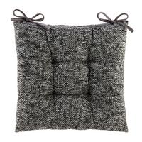 Ülőpárna Alena Kb. 40/40cm - antracit, Modern, textil (40/40/4cm) - Best Price