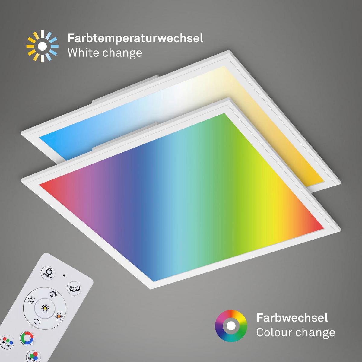 LED-Paneel, Rgb, 24w 7152016 Cct Rgb - Trend (45/45/5cm)