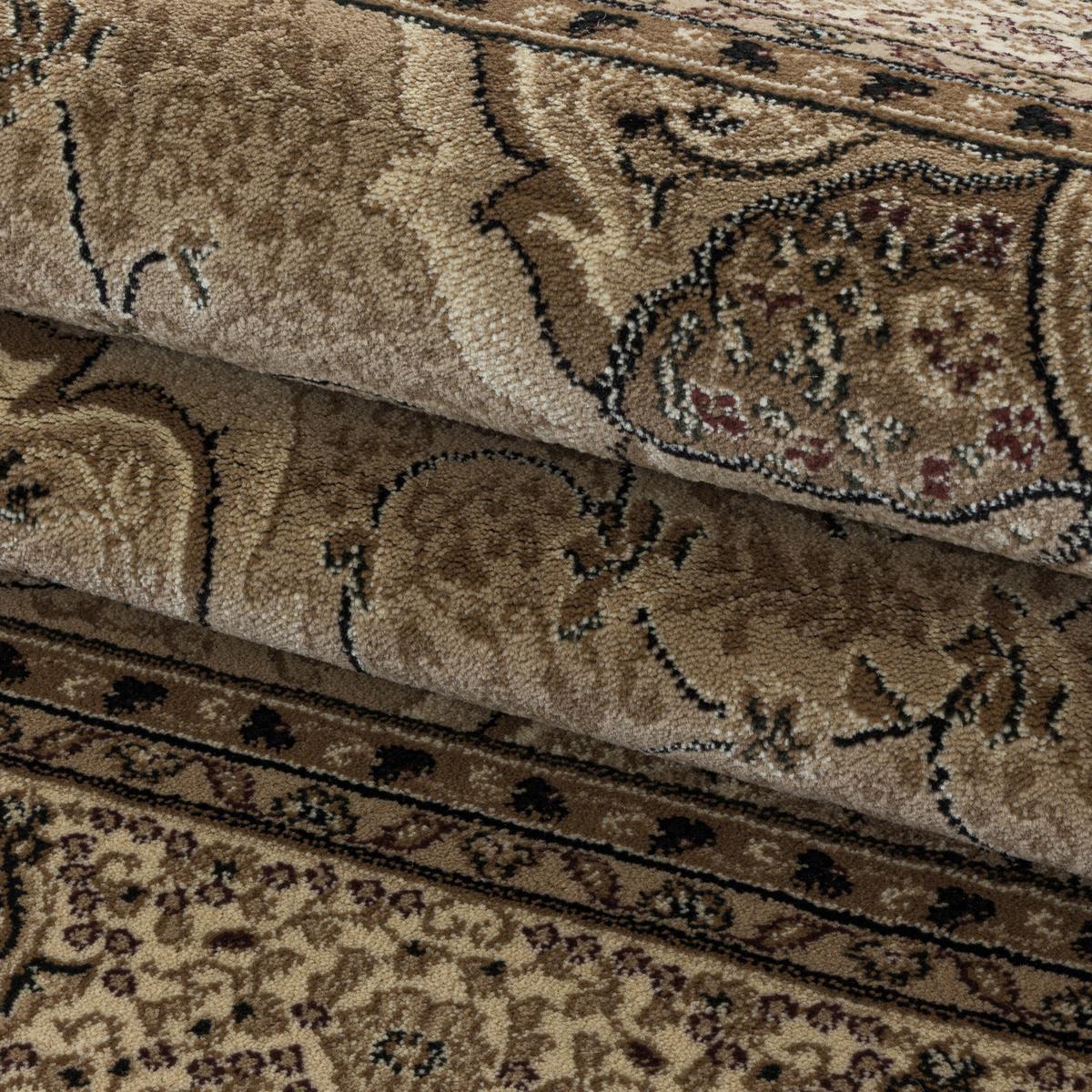 Orientalischer Webteppich Beige Kashmir 200x290 cm - Beige, LIFESTYLE, Textil (200/290cm)