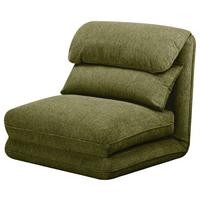 Schlafsessel Verve Olivgrün B: 78 cm - Olivgrün, Design, Textil/Metall (78/72/85cm) - Livetastic