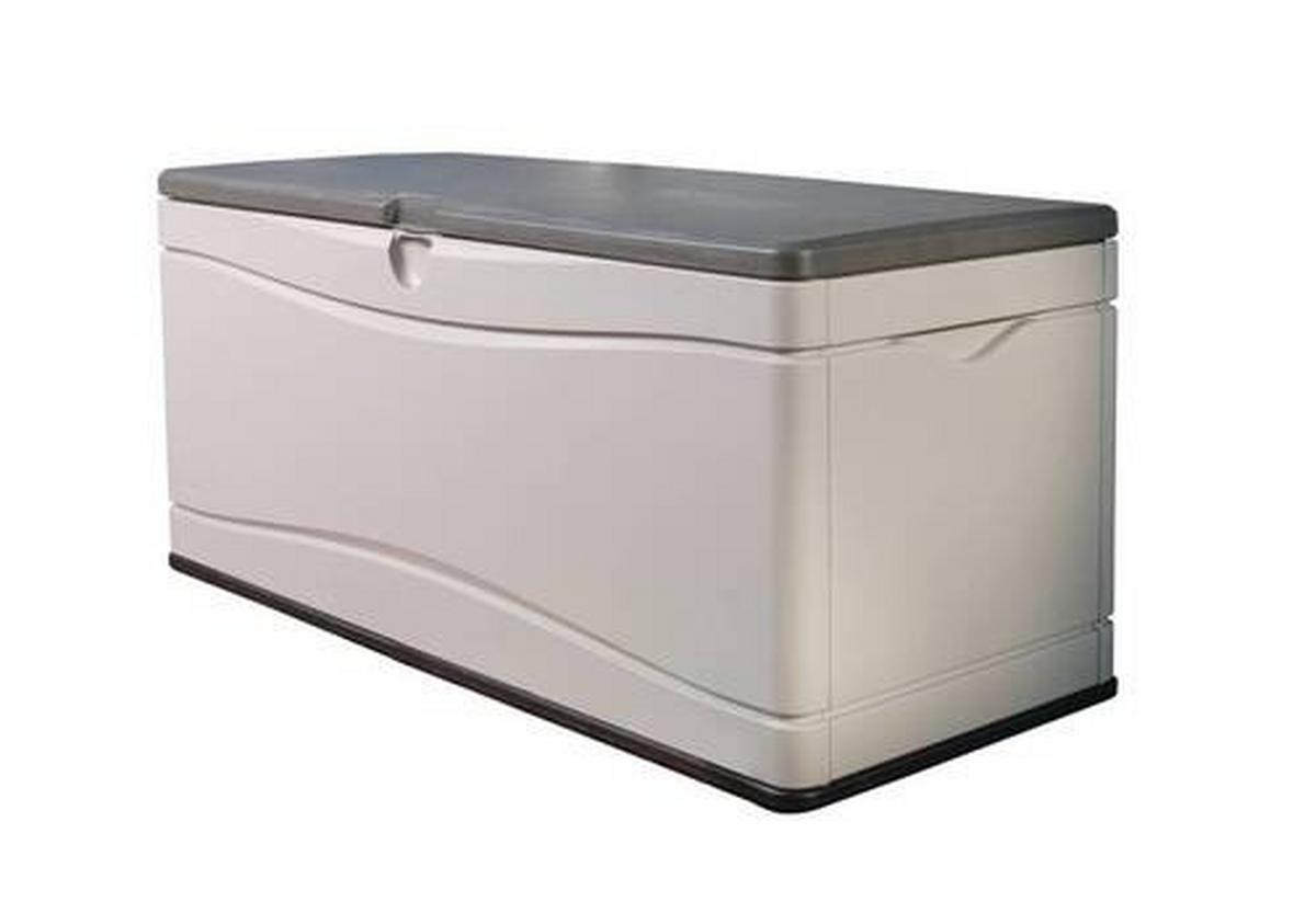Kissenbox Kissenbox XXL 495 L - Grau, Basics, Kunststoff (153/68/61cm)
