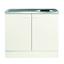 Spülenunterschrank Speed Dspu 100-50 W - Weiß, MODERN, Holzwerkstoff (100/85/47cm) Spülenunterschrank Speed Dspu 100-50 W - Weiß, MODERN, Holzwerkstoff (100/85/47cm)