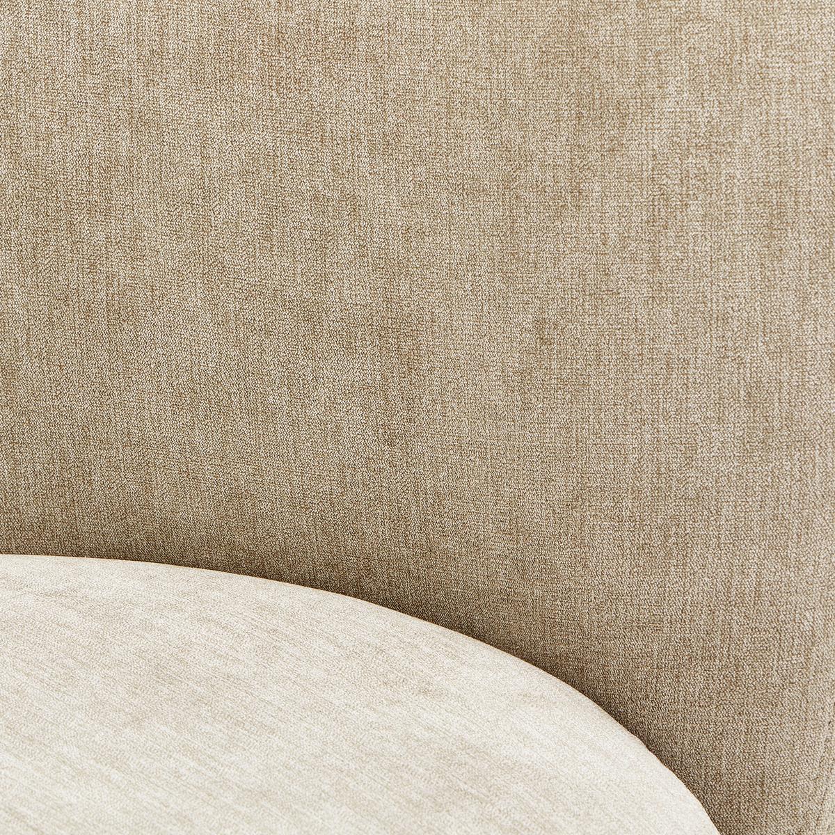 Sessel Boli Beige B: 92 Cm - Hellbraun/Beige, Design, Textil (92/80/84cm) - Livetastic