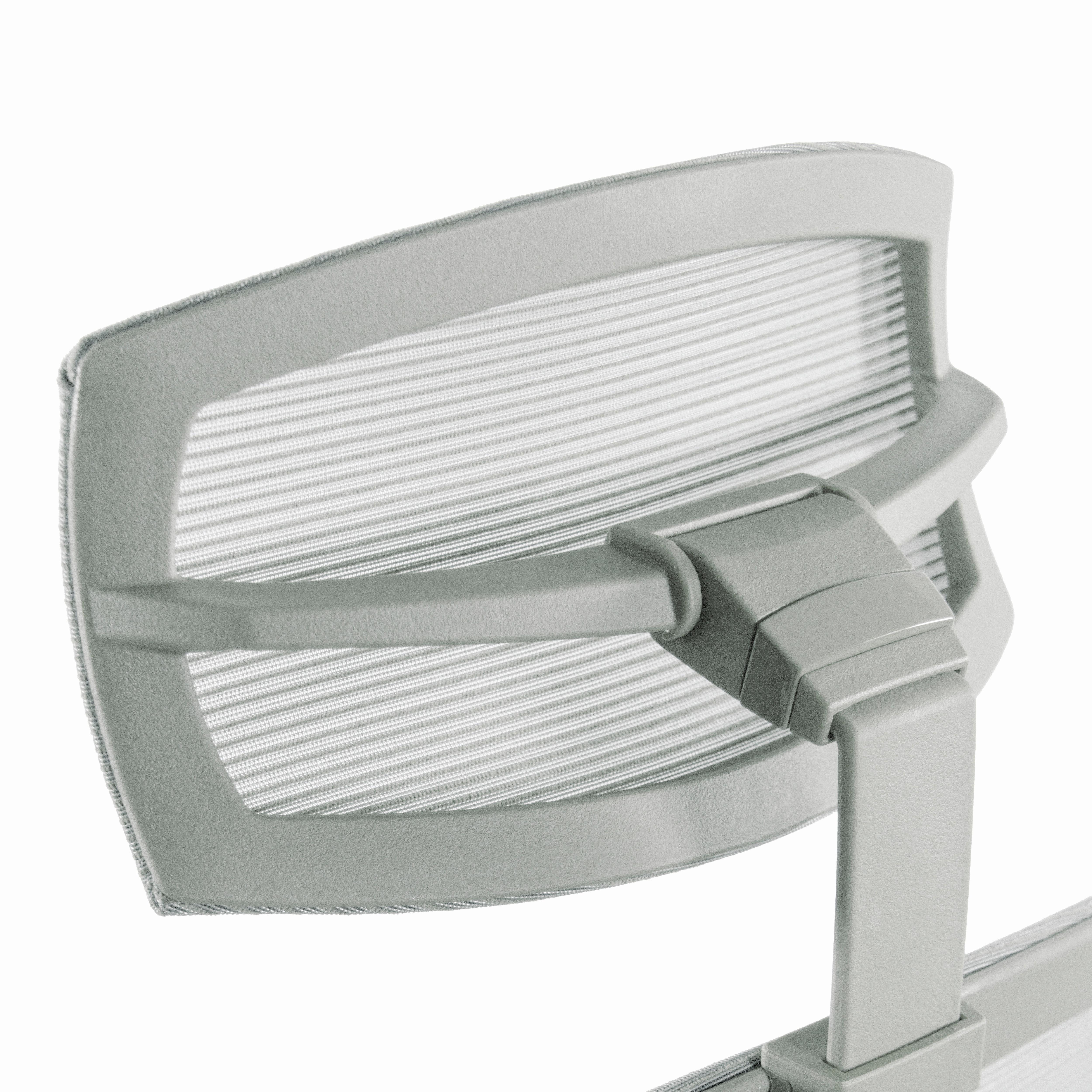 Kopfstütze Weiß B: 29 cm - Weiß, MODERN, Kunststoff/Textil (29/15-30/12cm) - MID.YOU