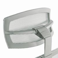 Kopfstütze Weiß B: 29 cm - Weiß, MODERN, Kunststoff/Textil (29/15-30/12cm) - MID.YOU