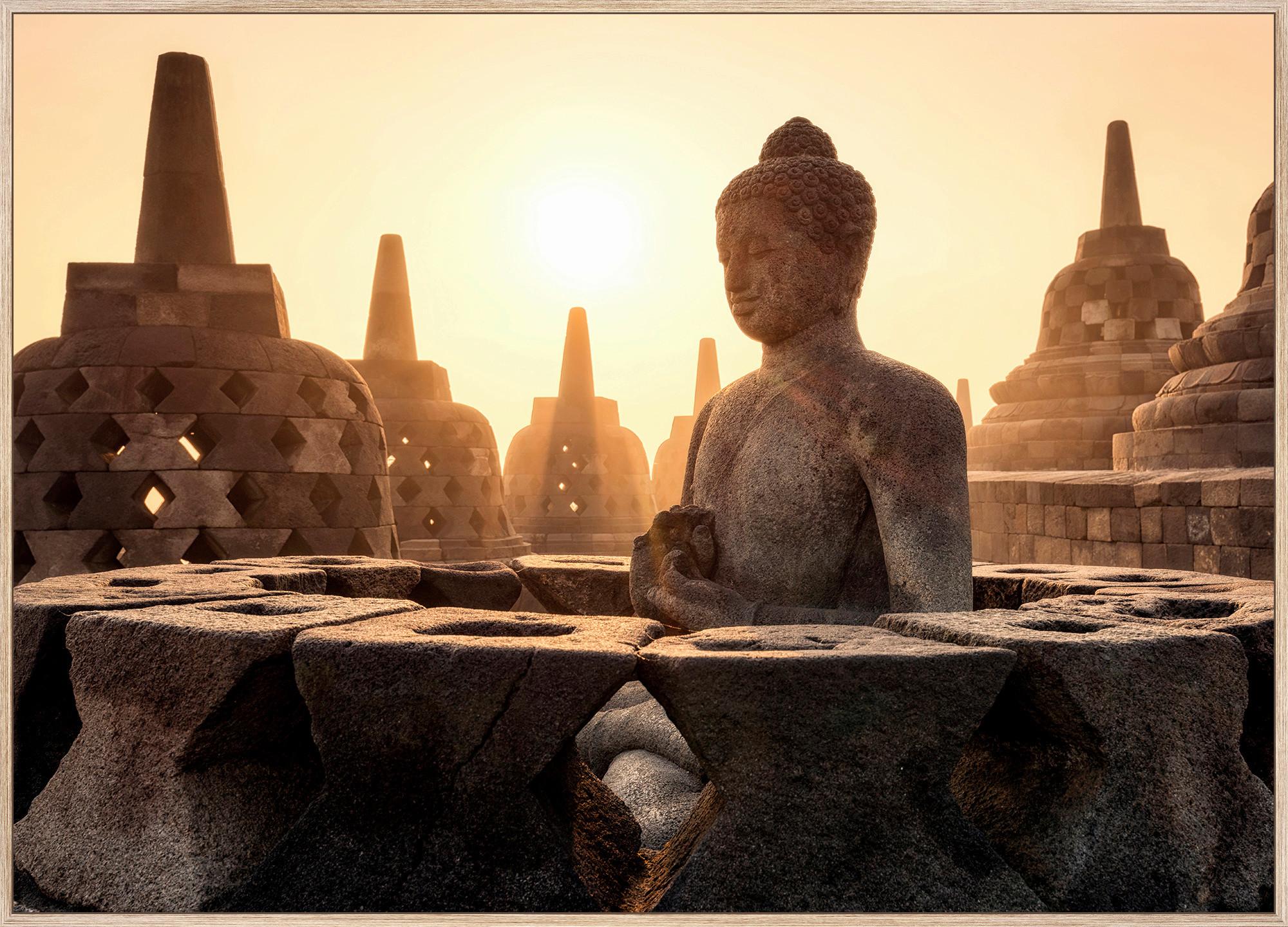 Bild Anesa - Eichefarben/Multicolor, KONVENTIONELL, Holzwerkstoff (70/50cm) - James Wood