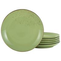 Desserttellerset 22052 Nature Collection - Grün, Trend, Keramik (21cm) - Creatable