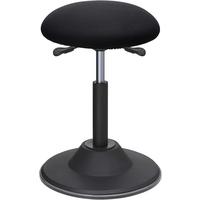 Bürohocker mit Schwingeffekt Schwarz, bis 120 kg - Schwarz, Basics, Kunststoff/Metall (41/70/41cm) - Boxxx