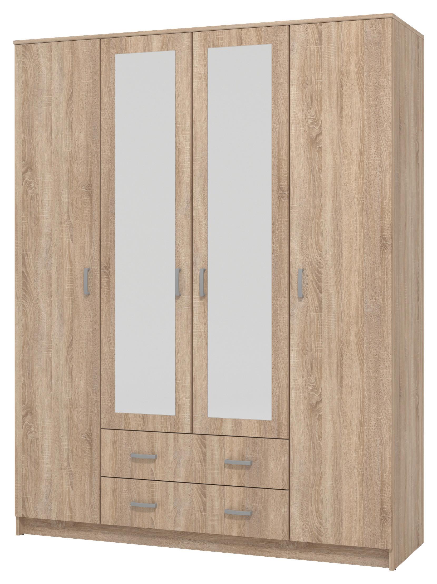 Nyílóajtós Szekrény Hana 160/205 Cm *TOP ÁR* - Basics (160/205/52cm) - Best Price