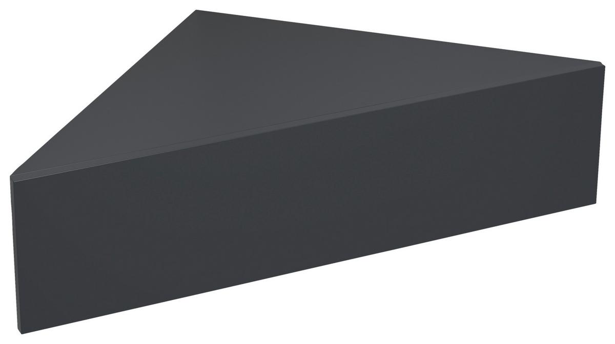 Nachkästchen Anthrazit H: 15 Cm Usal S - Anthrazit, MODERN, Holzwerkstoff (60/15/42,4cm) - MID.YOU