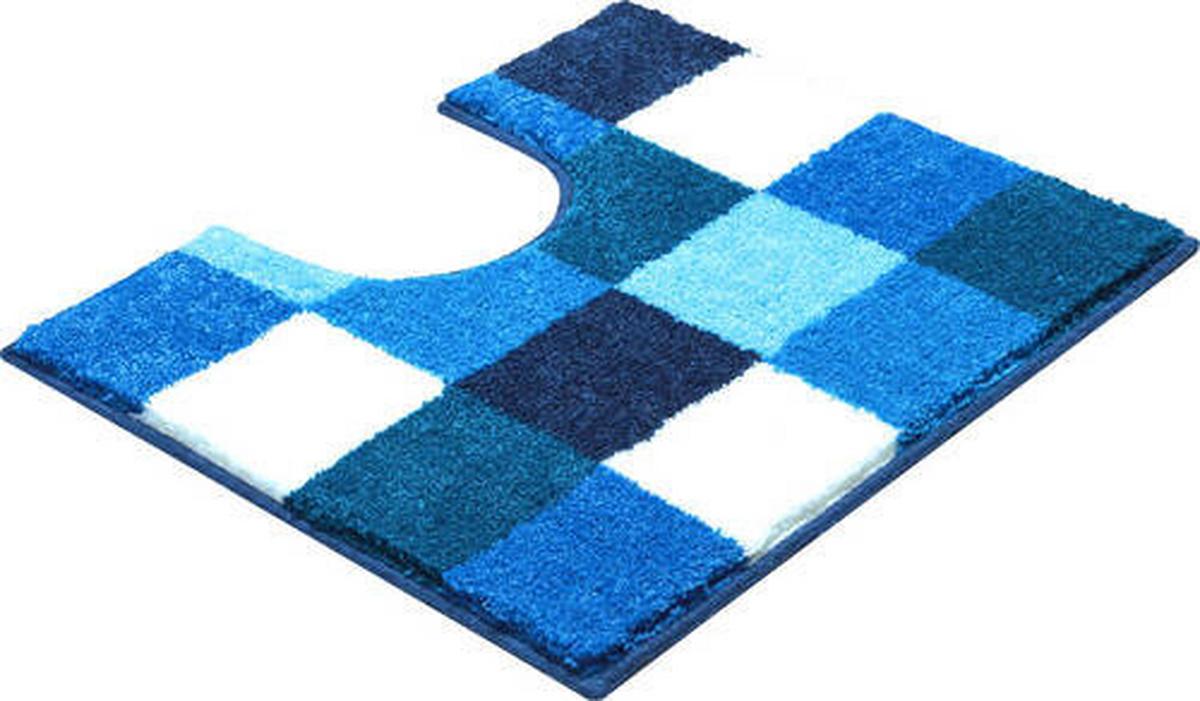 WC PŘEDLOŽKA B2747-006001244 - bílá/modrá, Basics, textil (49/60cm) - Grund