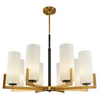 Kronleuchter Fortano - Messingfarben, Trend, Glas/Metall (76/52,9/76cm) - MAYTONI