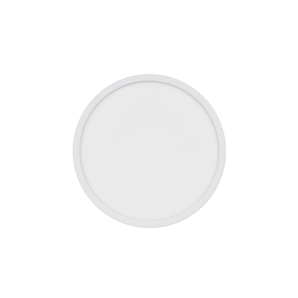Deckenleuchte Oja Weiß D: 29,4 cm - Weiß, KONVENTIONELL, Kunststoff (29,4/3,8cm) - Nordlux