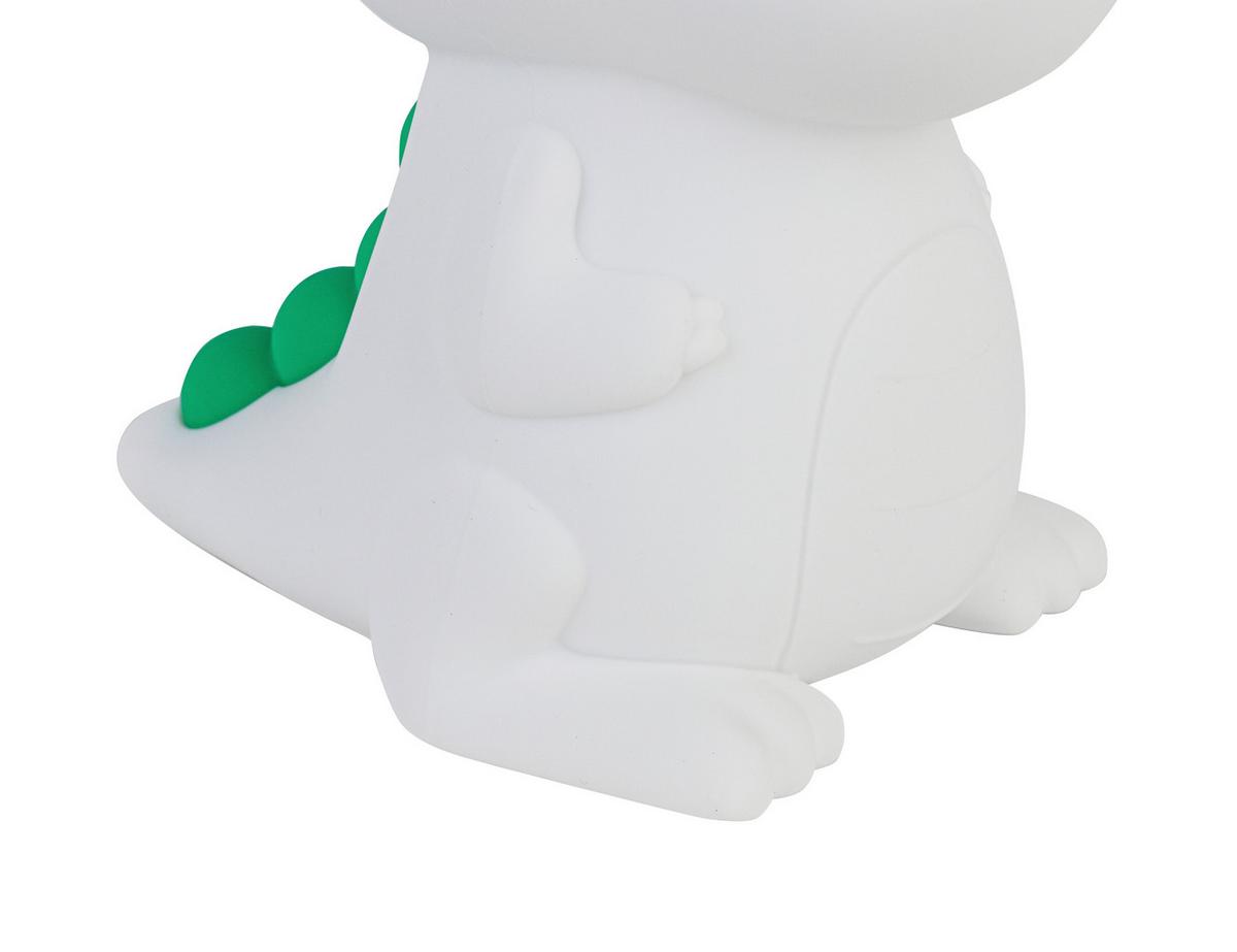 NOČNÍ SVĚTLO DINO - bílá, Moderní, plast (8,5/13,8/13,5cm) - Mömax