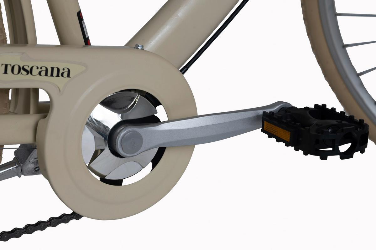 Damenfahrrad 28'' DaCapo Toscana beige - Beigebraun, Basics, Metall (25/140/60cm)