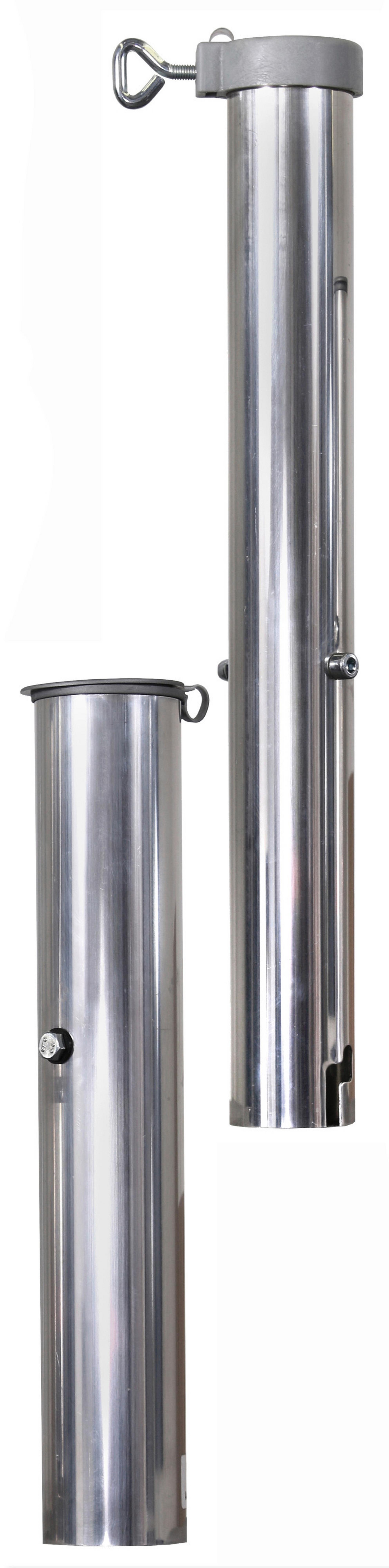 Bodenhülse Alufarben