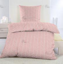 Povlečení Marble, 140/200cm, Růžová - růžová, Konvenční, textil (140/200cm) - Modern Living