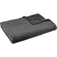 WOHNDECKE MERINO - Anthrazit, Textil (150/200cm)
