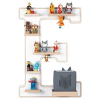 Kinderregal Boarti Weiß B: 38 cm - Weiß, MODERN, Holzwerkstoff (38/54/19cm) - MID.YOU